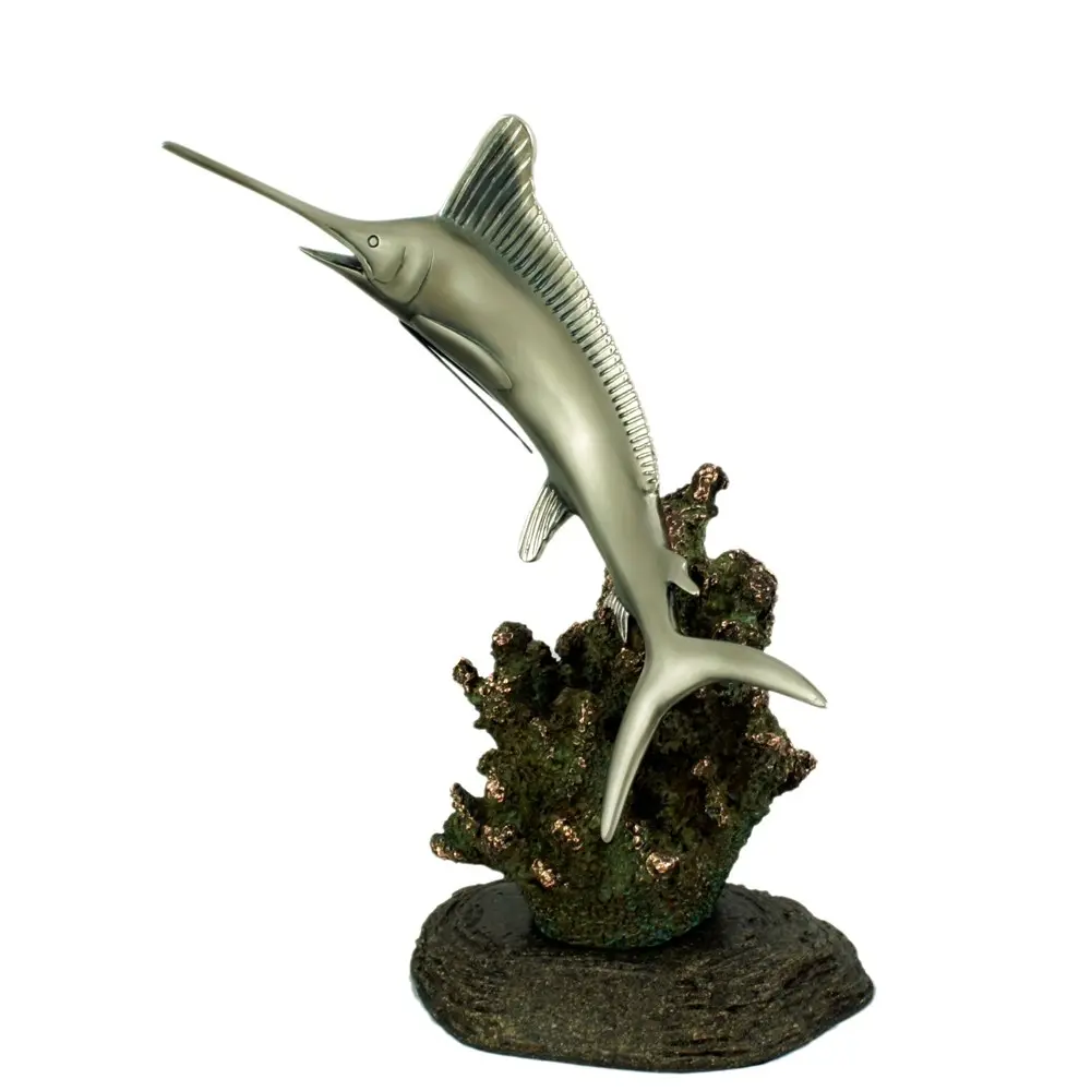 White Marlin Trophy - Finger Coral <span style="font-weight: 400;">| 3 Sizes</span>