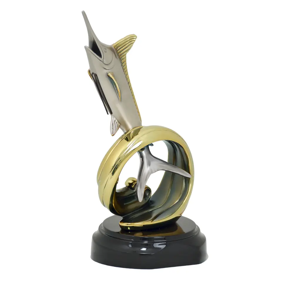White Marlin Trophy - Circle of Life <span style="font-weight: 400;">| 4 Sizes</span>