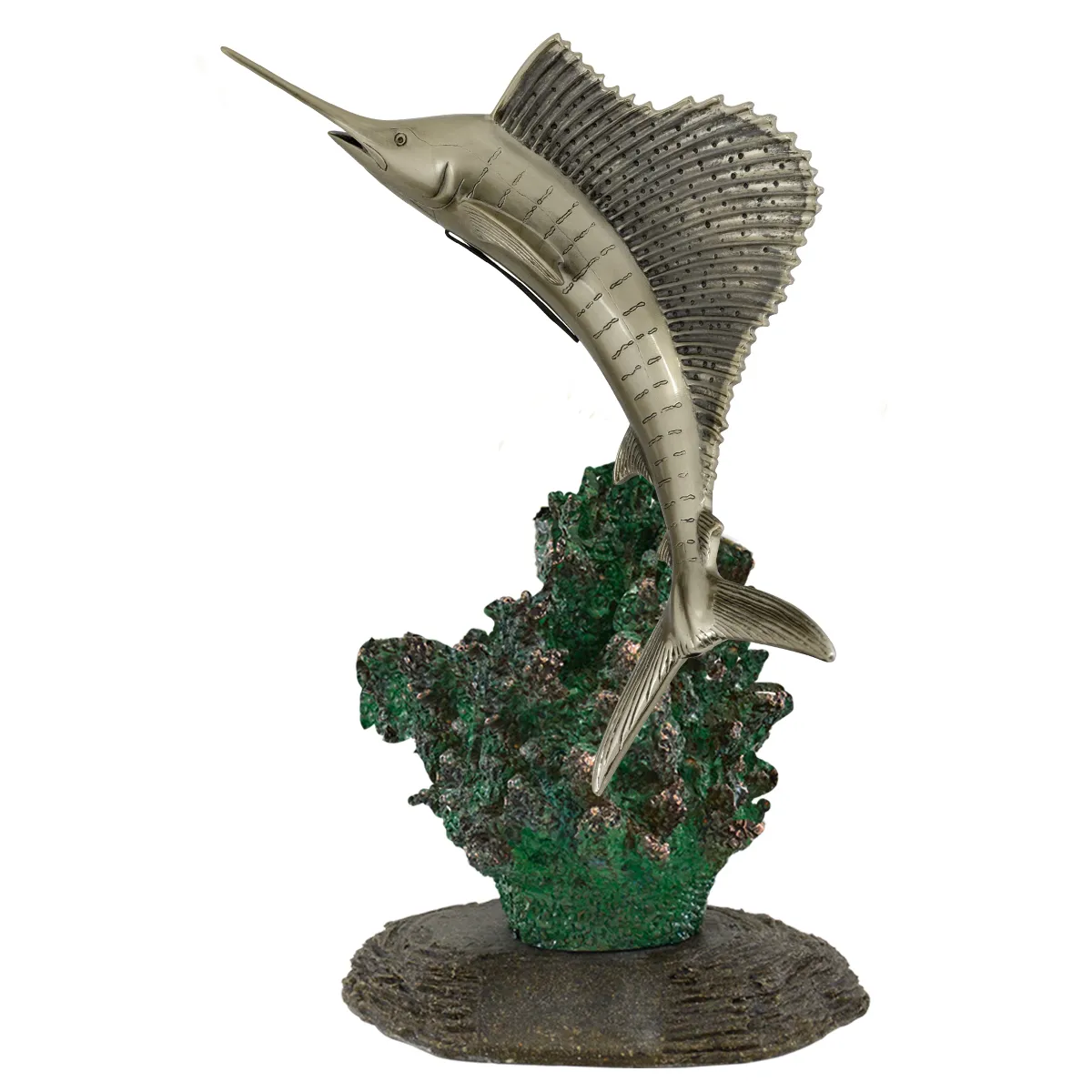 Sailfish Trophy - Finger Coral <span style="font-weight: 400;"> | 4 Sizes</span>