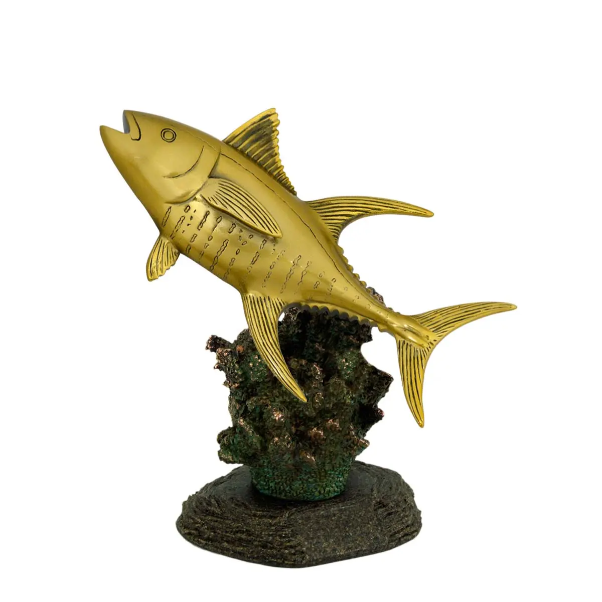 Yellow Fin Tuna Trophy - Finger Coral <span style="font-weight: 400;"> | 3 Sizes</span>