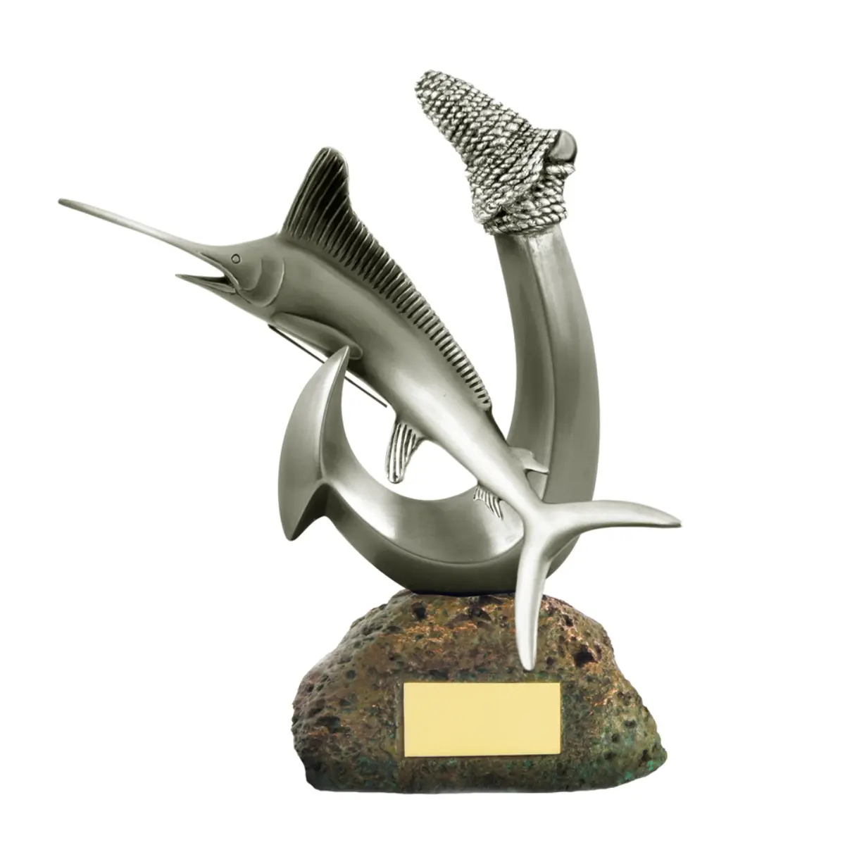 White Marlin Trophy - Hawaiian Hook <span style="font-weight: 400;">| 3 Sizes</span>