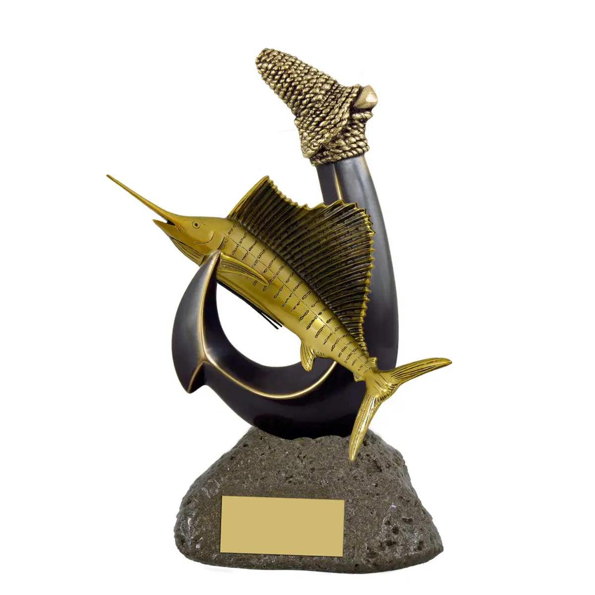 Sailfish Trophy - Hawaiian Hook <span style="font-weight: 400;"> | 3 Sizes</span>